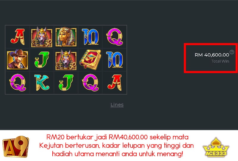 A9today & A9play Casino betting jackpot winner | Menang besar | Win RM40600 with RM20